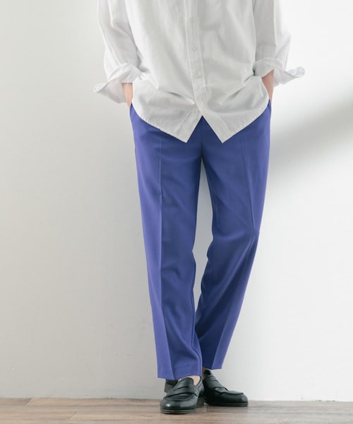 ITEMS URBANRESEARCH（アイテムズ アーバンリサーチ）の「TRスラックス（その他パンツ・メンズ・BEG/L.GRY/BLK/GRN/BLU/NVY・S/M/L）」の6枚目の写真