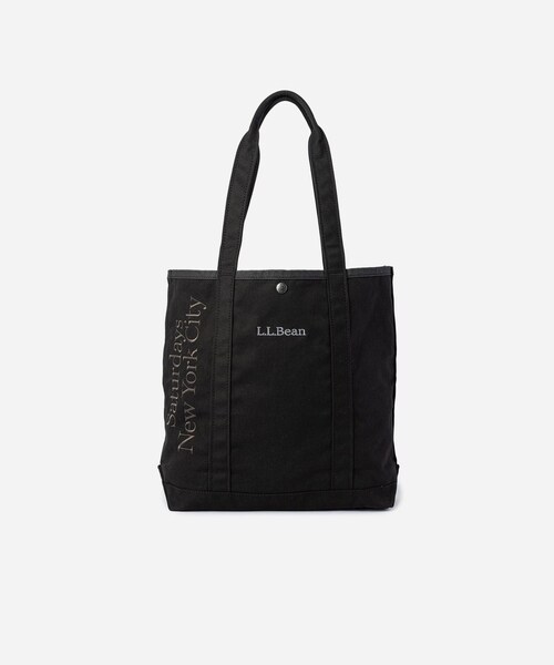 Saturdays NYC(サタデーズ ニューヨークシティ )の「L.L.Bean x Saturdays NYC Grocery Tote(トートバッグ・レディース・ブラック/チャコール/ベージュ・F)」の3枚目の写真