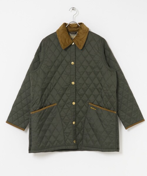 URBAN RESEARCH DOORS（アーバンリサーチドアーズ）の「Barbour　modern quilted jacket（テーラードジャケット・レディース・black/navy/sage・10）」の14枚目の写真