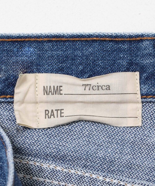 THE GOODLAND MARKET（ザグッドランドマーケット）の「77circa　fringe denim pants（デニムパンツ・レディース・Blue/Blue1・26/28/30/32）」の15枚目の写真