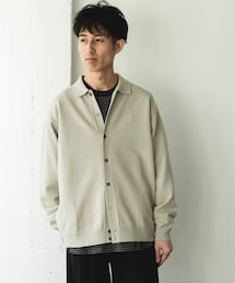 URBAN RESEARCH DOORS | 『XLサイズ/WEB限定/仁村紗和さん着用』『UR TECH 200日ニット』シャツ カーディガン(カーディガン/ボレロ)