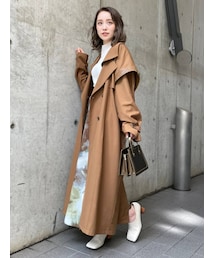 MURUA | ボリュームスリーブレイヤートレンチ(トレンチコート)