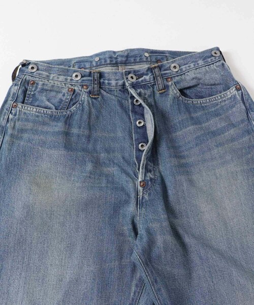 URBAN RESEARCH(アーバンリサーチ)の「A PRESSE No.22 Washed Wide Denim Pants(デニムパンツ・メンズ・INDIGO・30-30/32-30/34-30/36-30)」の6枚目の写真