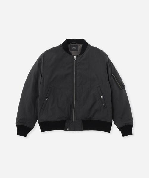 Saturdays NYC(サタデーズ ニューヨークシティ )の「Christo Bomber(ブルゾン・レディース・ブラック/ベージュ・L/M/S/XL)」の1枚目の写真