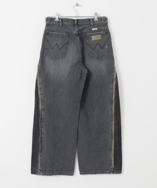 URBAN RESEARCH Sonny Label（アーバンリサーチサニーレーベル）の「Wrangler　WREMAKE SIDE ZIP FLARE（デニムパンツ・メンズ・BK REMAKE/BL REMAKE・S/M）」の15枚目の写真