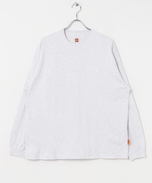 URBAN RESEARCH（アーバンリサーチ）の「SEE SEE　BASIC LS TEE（Tシャツ/カットソー・メンズ・WHITE/D NAVY/BLACK/GREY杢/ASH GREY・M/L/XL/XXL）」の4枚目の写真