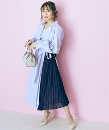 nissen | 大きいサイズ 3wayスプリングコート（セットアップ） marun(ジャケット/アウター)