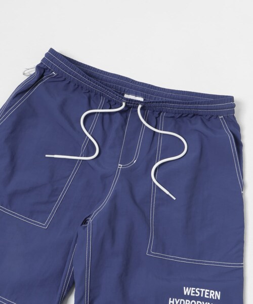THE GOODLAND MARKET（ザグッドランドマーケット）の「Western Hydrodynamic Research　NYLON SHORTS（その他パンツ・メンズ・PURPLE/BLACK/BLUE・L/XL）」の9枚目の写真