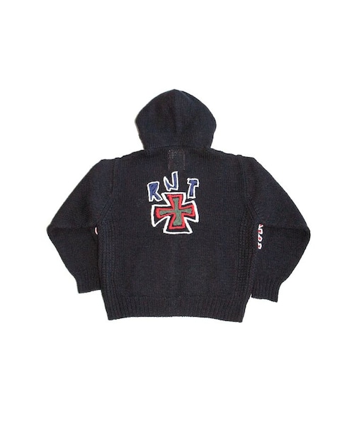 【RICE NINE TEN】HANDKNIT SK8 HOODIE