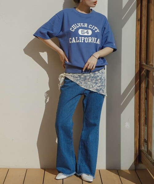 URBAN RESEARCH Sonny Label（アーバンリサーチサニーレーベル）の「REMME　ストラップフラットシューズ（その他シューズ・レディース・WHITE/BLACK・37/38）」の6枚目の写真