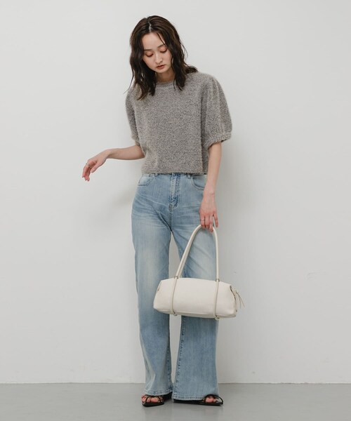 SENSE OF PLACE by URBAN RESEARCH(センスオブプレイスバイアーバンリサーチ)の「FSコンビワイドバッグ(トートバッグ・レディース・IVORY/BLACK/CAMEL・One)」の10枚目の写真
