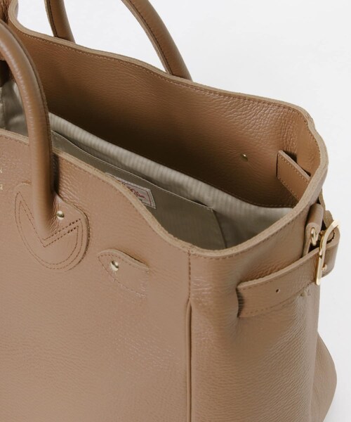 URBAN RESEARCH（アーバンリサーチ）の「YOUNG&OLSEN　EMBOSSED LEATHER BELTED M（トートバッグ・メンズ・BROWN/BLACK・FREE）」の12枚目の写真