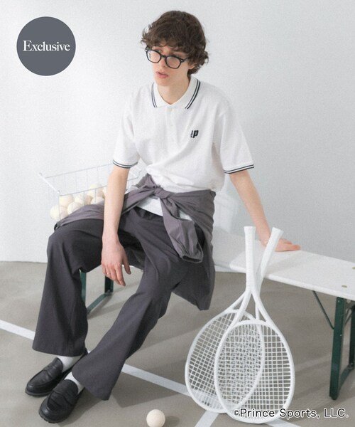 SENSE OF PLACE by URBAN RESEARCH（センスオブプレイスバイアーバンリサーチ）の「『別注』prince　ポロシャツ（ポロシャツ・メンズ・GREEN/WHITE/BLACK/NAVY・M/L）」の7枚目の写真