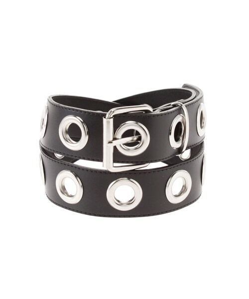 jouetie（ジュエティ）の「ビッグハトメベルト（ベルト・レディース・ブラック/クリア・F）」の4枚目の写真