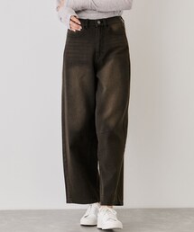 リサイクルデニムカーブパンツ