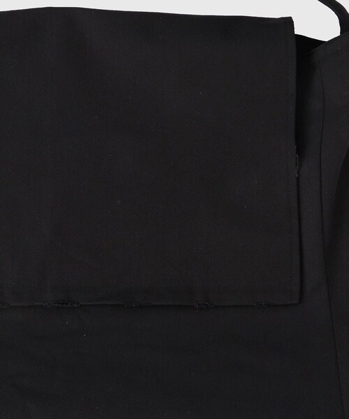 ADAM ET ROPE'（アダムエロペ）の「【CODA/コーダ】BLACK CANVAS WASHED DISTRESSED CROSS OVER BAG（ショルダーバッグ・メンズ・ブラック・F）」の10枚目の写真