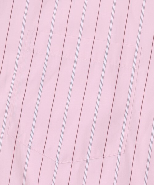 かぐれ(カグレ)の「TICCA スクエアビッグシャツuni(シャツ/ブラウス・レディース・blue/pinkstripe・1)」の16枚目の写真