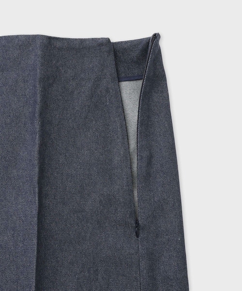 ROPE'(ロペ)の「【ROHE(ローエ)】 DENIM TROUSERS|デニムスラックス(デニムパンツ・レディース・ネイビー・36/38)」の6枚目の写真