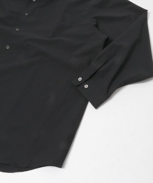 URBAN RESEARCH(アーバンリサーチ)の「THE DAY QUICK DRY STRETCH OPEN COLLAR SHIRT(シャツ/ブラウス・メンズ・WHITE/BLACK・2/3)」の9枚目の写真