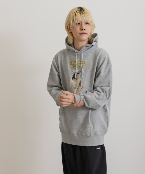 THE GOODLAND MARKET（ザグッドランドマーケット）の「77circa　o by o-college HOODY（パーカー・レディース・gray4/white2/white4/gray2・M/XL）」の14枚目の写真
