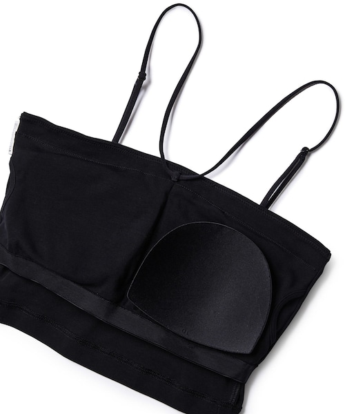 ADAM ET ROPE'（アダムエロペ）の「【サステナブル】オーガニックコットンチューブトップ（チューブトップ・レディース・ブラック/ホワイト/ベージュ・F）」の12枚目の写真