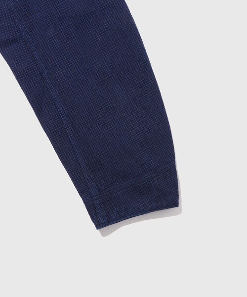 ADAM ET ROPE'（アダムエロペ）の「【BLUE BLUE JAPAN/ブルーブルージャパン】ホンアイニジュウオリサシコカバーオール（カバーオール・メンズ・ネイビー・L/XL）」の7枚目の写真