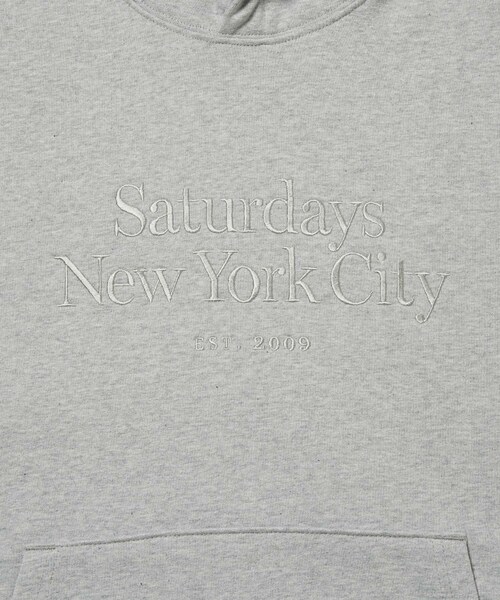 Saturdays NYC（サタデーズ ニューヨークシティ ）の「DITCH MILLER STANDARD HOODIE（パーカー・レディース・グレー/サックス/チャコール・S/L/XL/M/XS）」の20枚目の写真