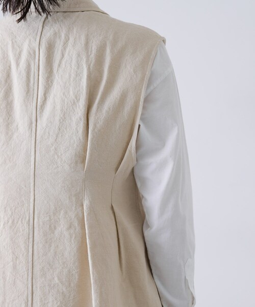 かぐれ（カグレ）の「susuri　クリケットベスト（ベスト・レディース・beige・1）」の14枚目の写真