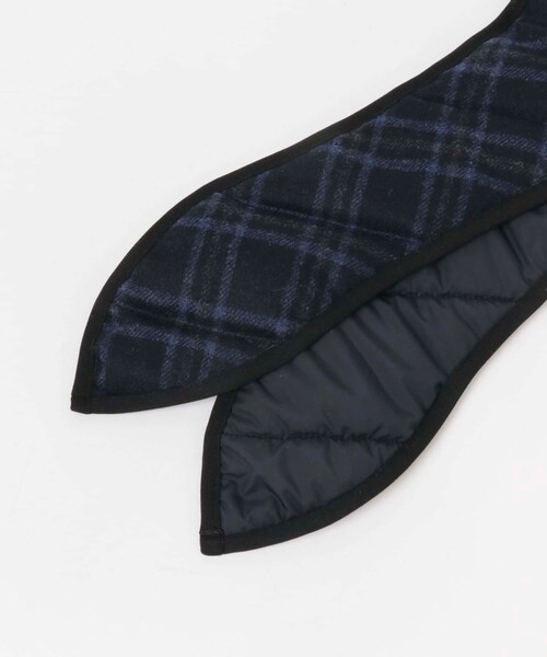 THE GOODLAND MARKET（ザグッドランドマーケット）の「SREU　ウールキルティングフード（ニットキャップ/ビーニー・レディース・BROWN/NAVY・FREE）」の16枚目の写真