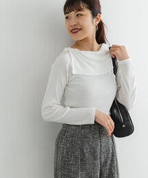 URBAN RESEARCH ROSSO | F by ROSSO　アシメボートネックプルオーバー(Tシャツ/カットソー)