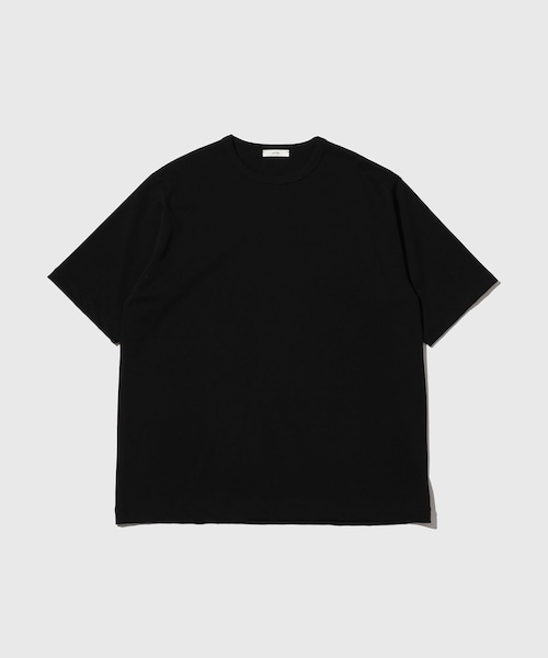 ADAM ET ROPE'(アダムエロペ)の「【ATON/エイトン】DRY COTTN JERSEY T-SHIRT(Tシャツ/カットソー・メンズ・ブラック/ホワイト・4/6)」の3枚目の写真