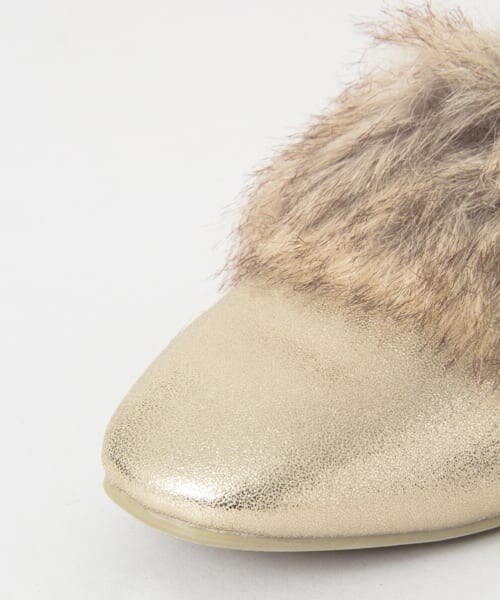 KBF（ケイビーエフ）の「ファーサンダル∴（サンダル・レディース・BLACK/GOLD/BRONZE・36/37/38）」の13枚目の写真