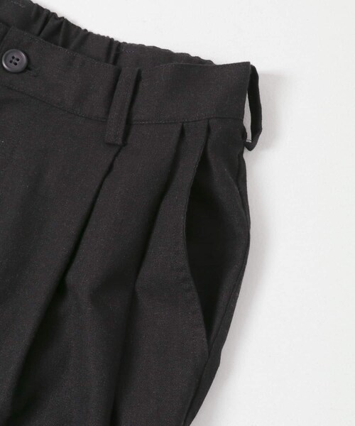 SENSE OF PLACE by URBAN RESEARCH(センスオブプレイスバイアーバンリサーチ)の「リネンブレンドワイドパンツ(その他パンツ・メンズ・BLACK/GRAY/GREIGE・M/L)」の7枚目の写真