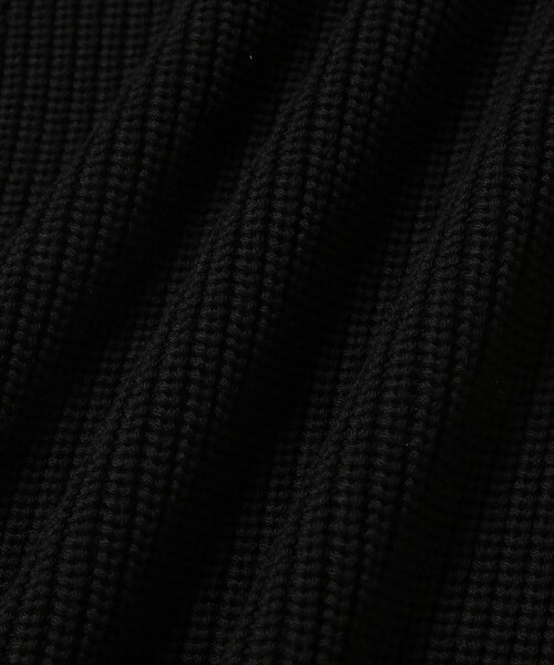 ADAM ET ROPE'（アダムエロペ）の「【BATONER】SIGNATURE CN（ニット/セーター・メンズ・ブラック/チャコール/イエロー・L/M）」の14枚目の写真