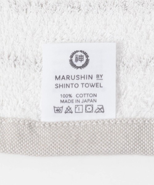 URBAN RESEARCH DOORS（アーバンリサーチドアーズ）の「DOORS LIVING PRODUCTS　ガーゼパイル ハンドタオル（タオル・メンズ・ウォームグレー/シャドウ・-）」の13枚目の写真