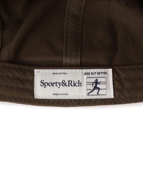 ADAM ET ROPE'(アダムエロペ)の「【Sporty&Rich(スポーティー アンド リッチ)】Soho Hat(キャップ・レディース・ダークブラウン・F)」の7枚目の写真
