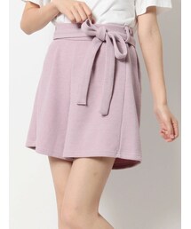 dazzlin | リボン付ニットショートパンツ(その他パンツ)