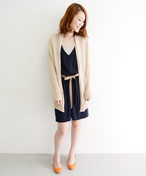 URBAN RESEARCH ROSSO（アーバンリサーチロッソ）の「リリー2wayCD（ニット/セーター・レディース・BEG/P/BEG/GRY・Free）」の6枚目の写真