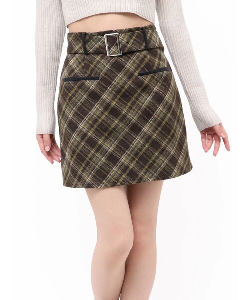 MURUA（ムルーア）の「フロントZIPタイトスカート（スカート）」 - WEAR