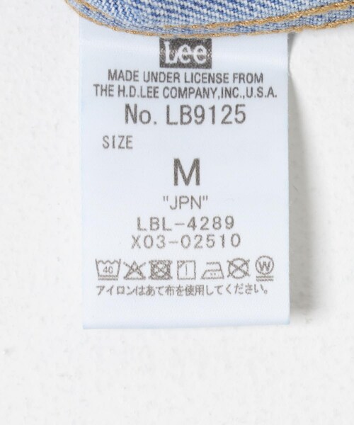 URBAN RESEARCH ROSSO（アーバンリサーチロッソ）の「『別注』Lee101×ROSSO　NOCOLLAR JACKET（デニムジャケット・レディース・ONE WASH/USED・Free）」の12枚目の写真