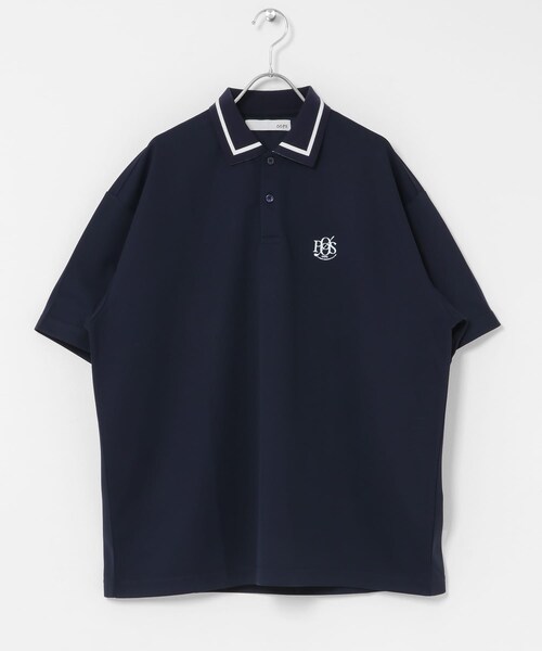 URBAN RESEARCH Sonny Label（アーバンリサーチサニーレーベル）の「OOPS　吸水速乾ラインポロシャツ（ポロシャツ・メンズ・OFF/NAVY・M/L/XL）」の14枚目の写真