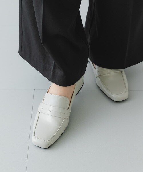 RODE SKO（ロデスコ）の「『MADE IN JAPAN』3cmヒールローファー（ローファー・レディース・BLACK/LIGHT GRAY・36/37/38）」の22枚目の写真