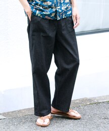 URBAN RESEARCH Sonny Label | 接触冷感デニムイージーパンツ(デニムパンツ)