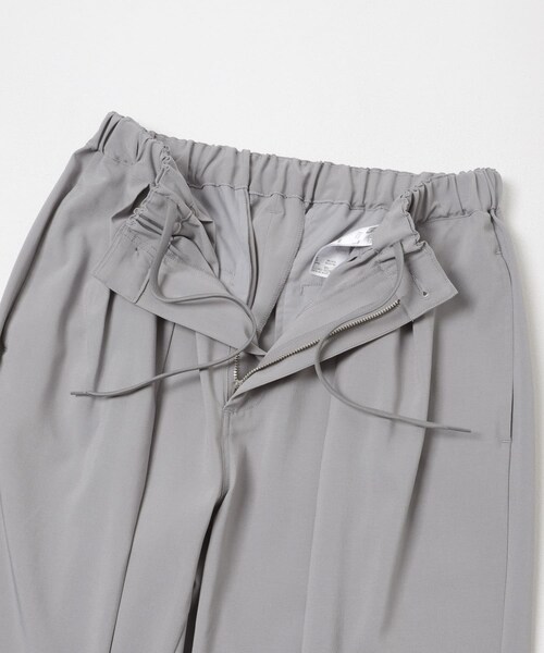 SENSE OF PLACE by URBAN RESEARCH（センスオブプレイスバイアーバンリサーチ）の「『イージーケア/速乾』サマー2タックワイドテーパードパンツ（その他パンツ・メンズ・IVORY/L.GRAY/BROWN・M/L）」の8枚目の写真