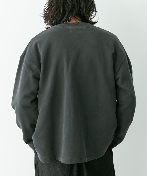 URBAN RESEARCH Sonny Label（アーバンリサーチサニーレーベル）の「スウェットVネックカーディガン（スウェット・メンズ・チャコール/ネイビー・M/L）」の22枚目の写真