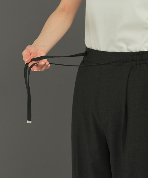 URBAN RESEARCH ROSSO（アーバンリサーチロッソ）の「ウール混ウォッシャブルイージーパンツ（その他パンツ・レディース・CHARCOAL/L/GRAY/YELLOW・36/38）」の13枚目の写真