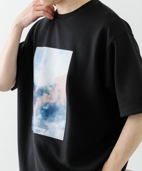 ITEMS URBANRESEARCH（アイテムズ アーバンリサーチ）の「Art Graphic ポンチTシャツ Dewy（Tシャツ/カットソー・メンズ・WHT/BLK・M/L）」の17枚目の写真