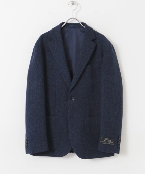 URBAN RESEARCH DOORS（アーバンリサーチドアーズ）の「LIFE STYLE TAILOR　NOVALANツィードジャケット（テーラードジャケット・メンズ・GREEN/NAVY/BROWN・44/46/48/50）」の12枚目の写真