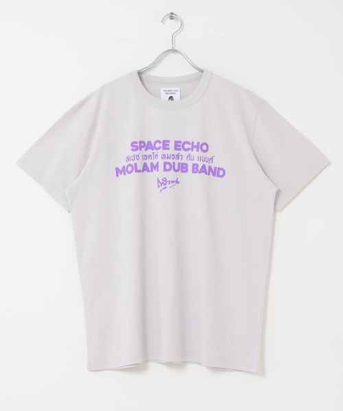 EKAL(エカル)の「TACOMA FUJI RECORDS SPACE ECHO MOLAM DUB BAND T-SHIRTS(Tシャツ/カットソー・メンズ・ICE GRAY/OATMEAL・M/L/XL)」の1枚目の写真