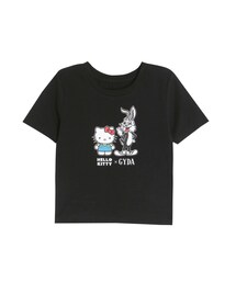 ハローキティコラボ | 【ハローキティコラボ】GYDA BUNNY×ハローキティ ショートTシャツ(Tシャツ/カットソー)